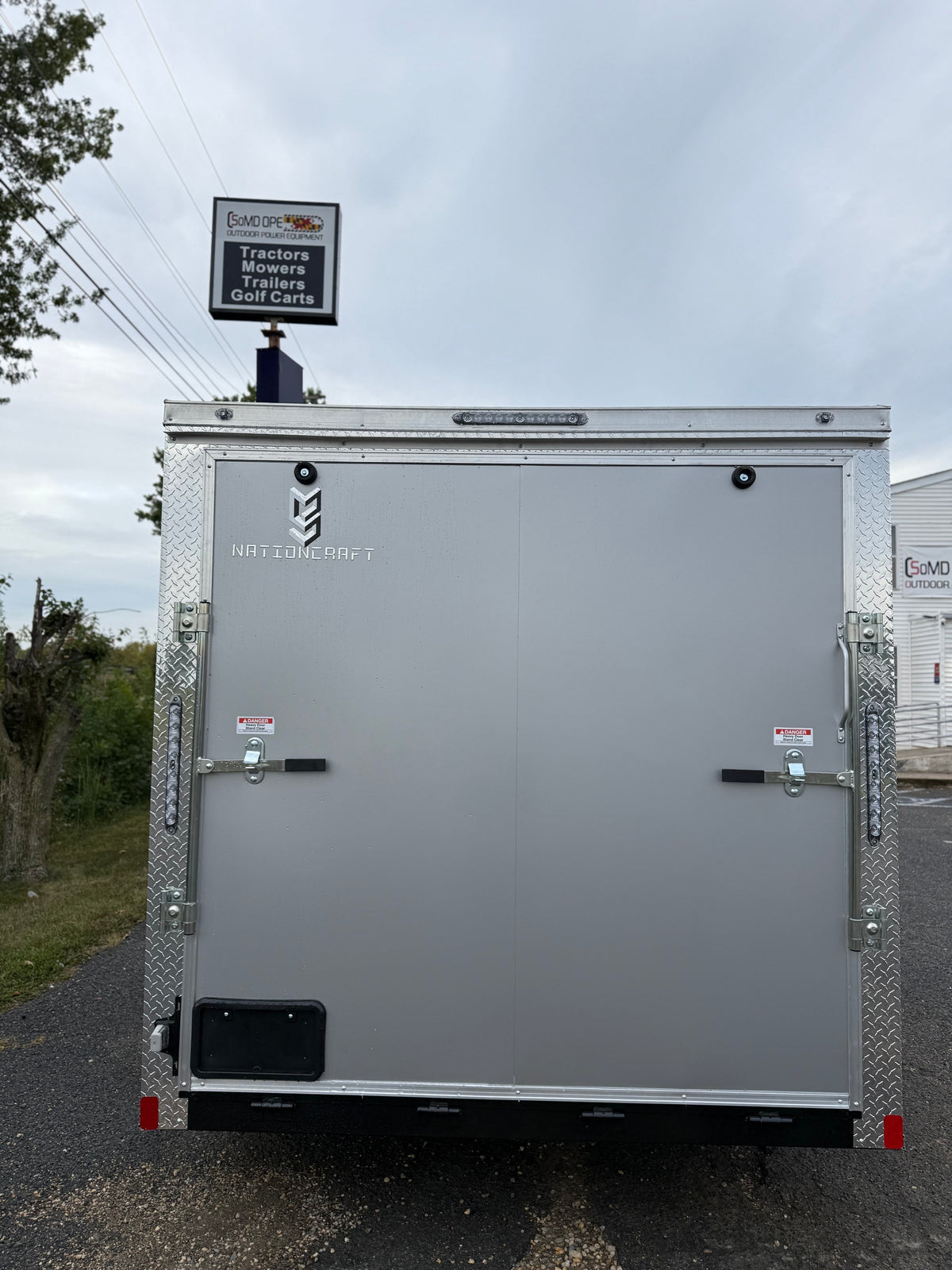 7X16 Nationcraft Enclosed Trailer