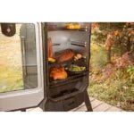 Pit Boss Pro 1077-Sq in Black Sand Pellet Smoker 10739