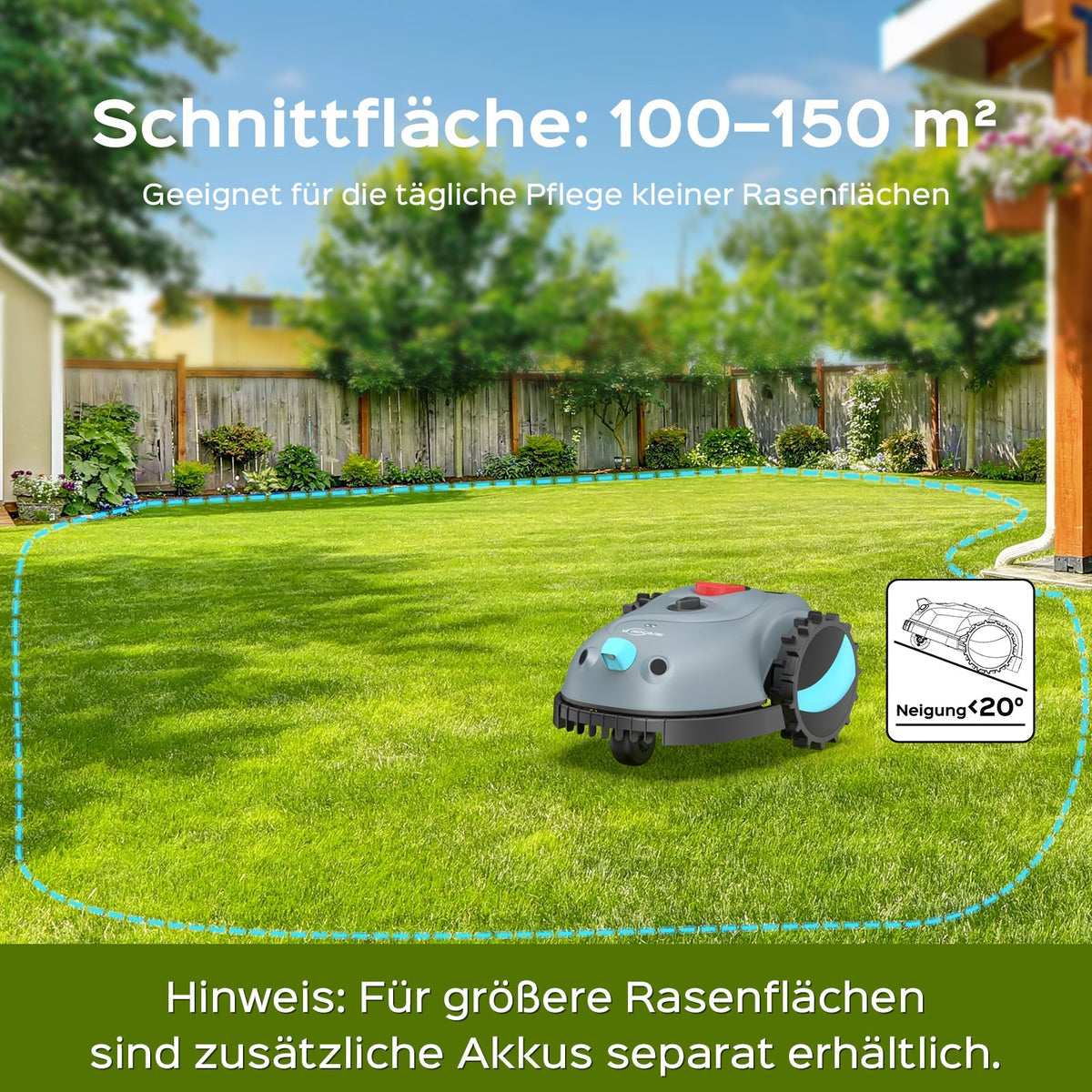 YARDCARE V100 Mähroboterf