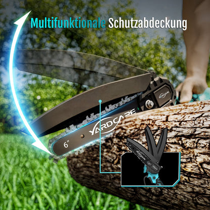 YARDCARE 6" bürstenlose Akku-Kettensägef
