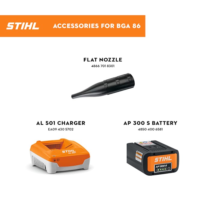 STIHL® BGA BLOWER 86 BARE TOOL