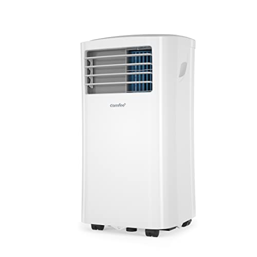 Comfee Mobiles Klimagerät Pro 10000 BTU 3-in-1: Effiziente Raumkühlung, Entfeuchtung, Ventilationd