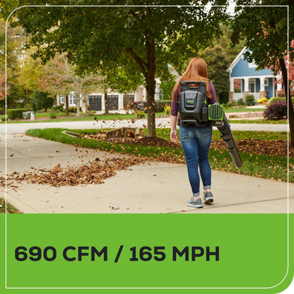 Greenworks BLB492 Cordless Backpack Blower Kit 80V 4.0Ah
