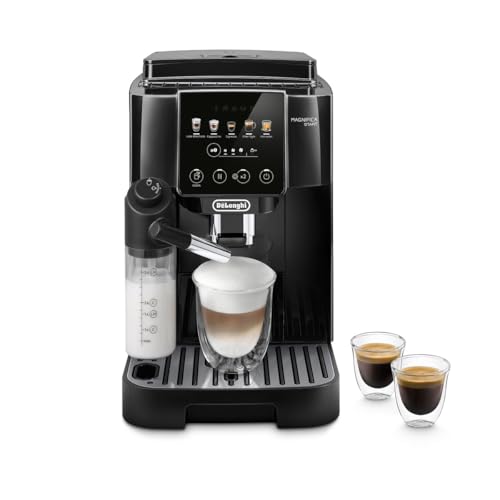De'Longhi Magnifica Start Kaffeevollautomat, LatteCrema-Milchsystem, Espresso, Cappuccino, Soft-Touch, Schwarzd