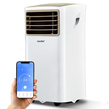Comfee Mobiles Klimagerät Pro 10000 BTU 3-in-1: Effiziente Raumkühlung, Entfeuchtung, Ventilationd