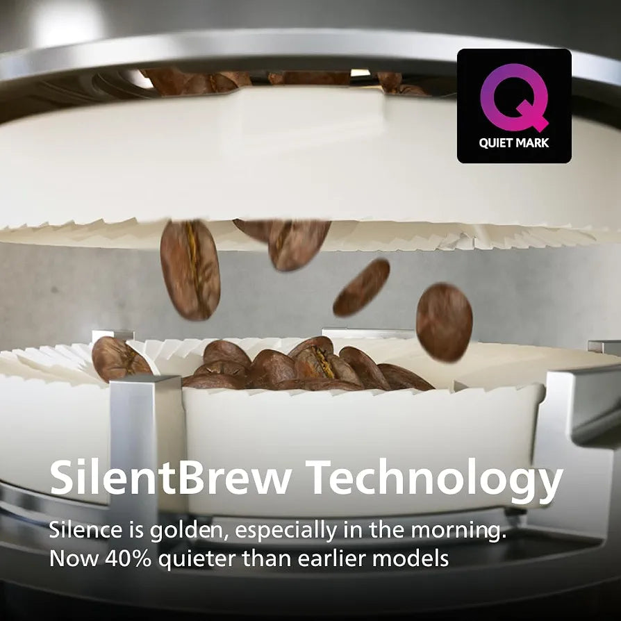 PHILIPS 5500 Series Fully Automatic Espresso Machine, LatteGo Milk System