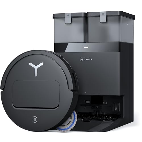 ECOVACS DEEBOT T50 Omni Gen2 Saugroboter: 21.000 Pa, Wischfunktion, ZeroTangle, All-in-One Station, Weißd