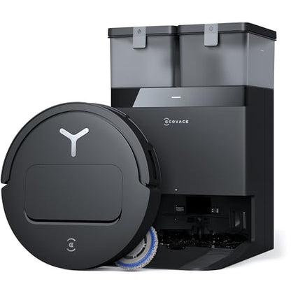 ECOVACS DEEBOT T50 Omni Saugroboter: 15.000 Pa, Heisswasser-Wischfunktion mit All-in-One Stationd