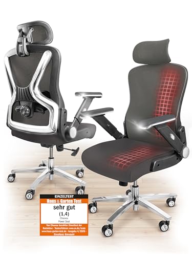 CLOUVOU MasterSeat Ergonomischer Bürostuhl: Testsieger, Individuell Anpassbar, Home Office & Gaming Stuhld