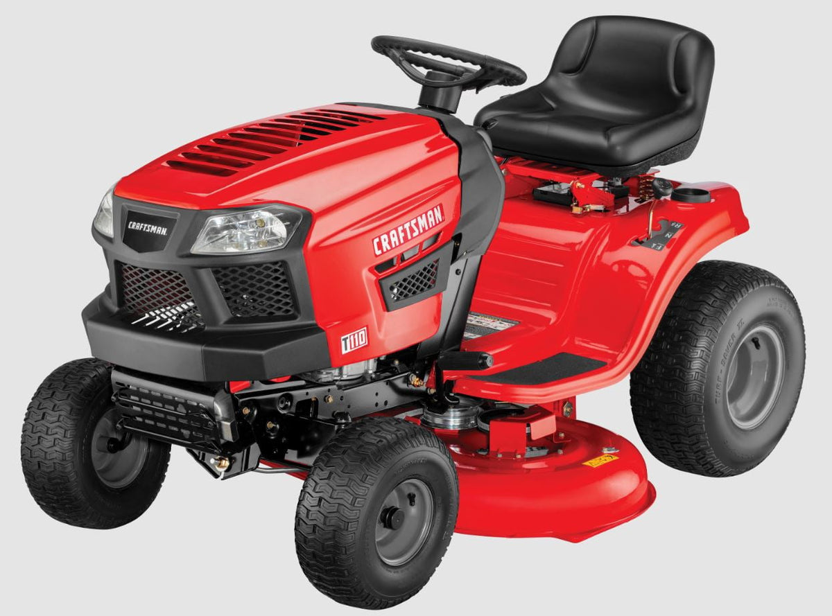 Craftsman T110 Riding Lawn Mower 106.7cm