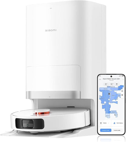 Xiaomi Robot Vacuum X20+ Saugroboter: 6000Pa, Absaugstation, Auto-Trocknung, LDS Navigationd