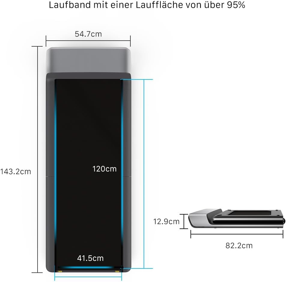 WALKINGPAD P1 Faltbares Laufband für Zuhause mit App & Fernbedienungl