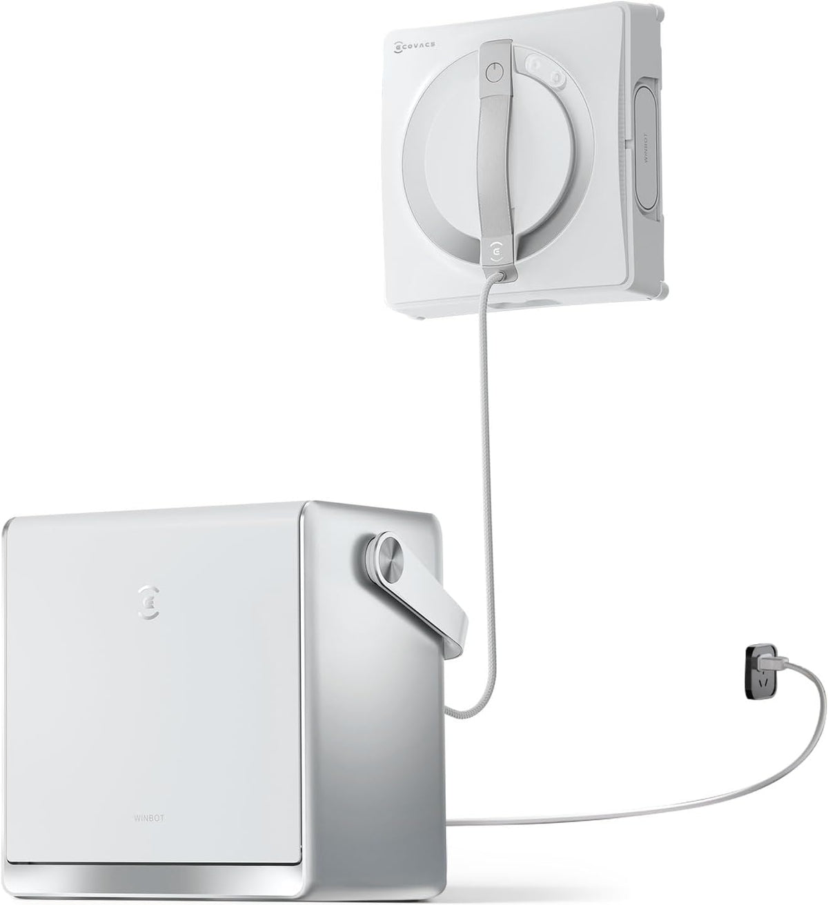 ECOVACS WINBOT W2 PRO Omni Intelligenter Fensterputzroboter mit 6-in-1 Station, Sprühdüsend