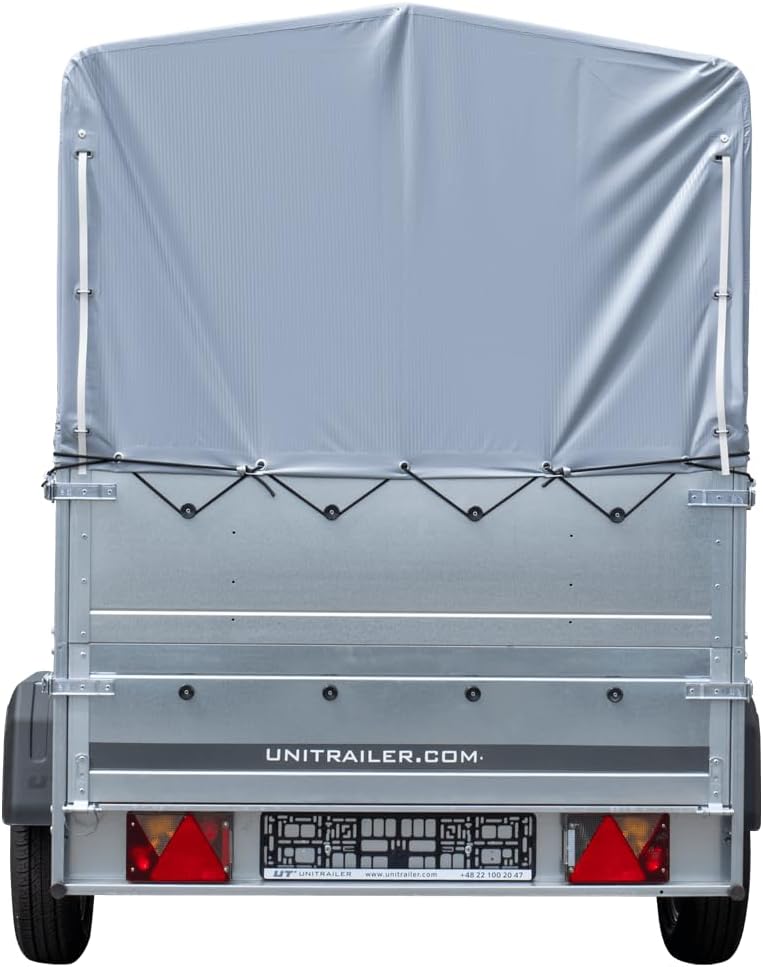 Unitrailer Tilting Hanger 230 with High Tarpaulin and Jockey Wheell