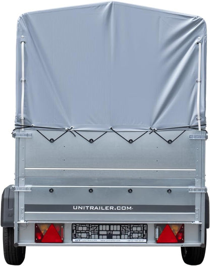 Unitrailer Tilting Hanger 230 with High Tarpaulin and Jockey Wheell