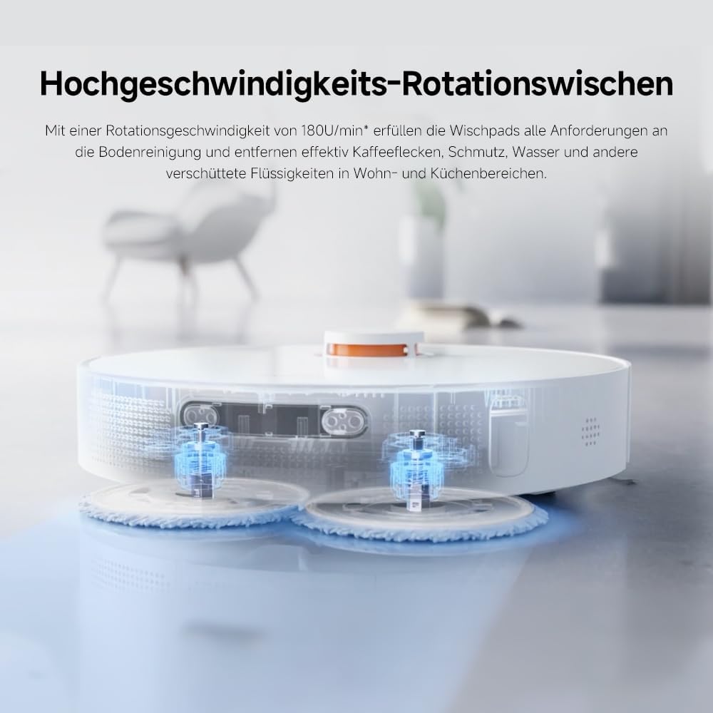 Xiaomi Robot Vacuum X20+ Saugroboter: 6000Pa, Absaugstation, Auto-Trocknung, LDS Navigationd