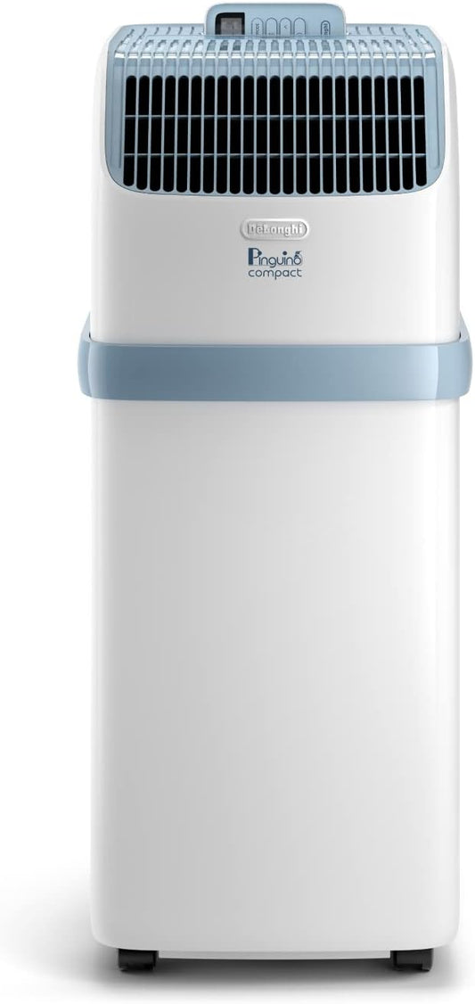 De'Longhi Pinguino Kompakt Mobiles Klimagerät 8.300 BTU/h Entfeuchtung Timer Ad