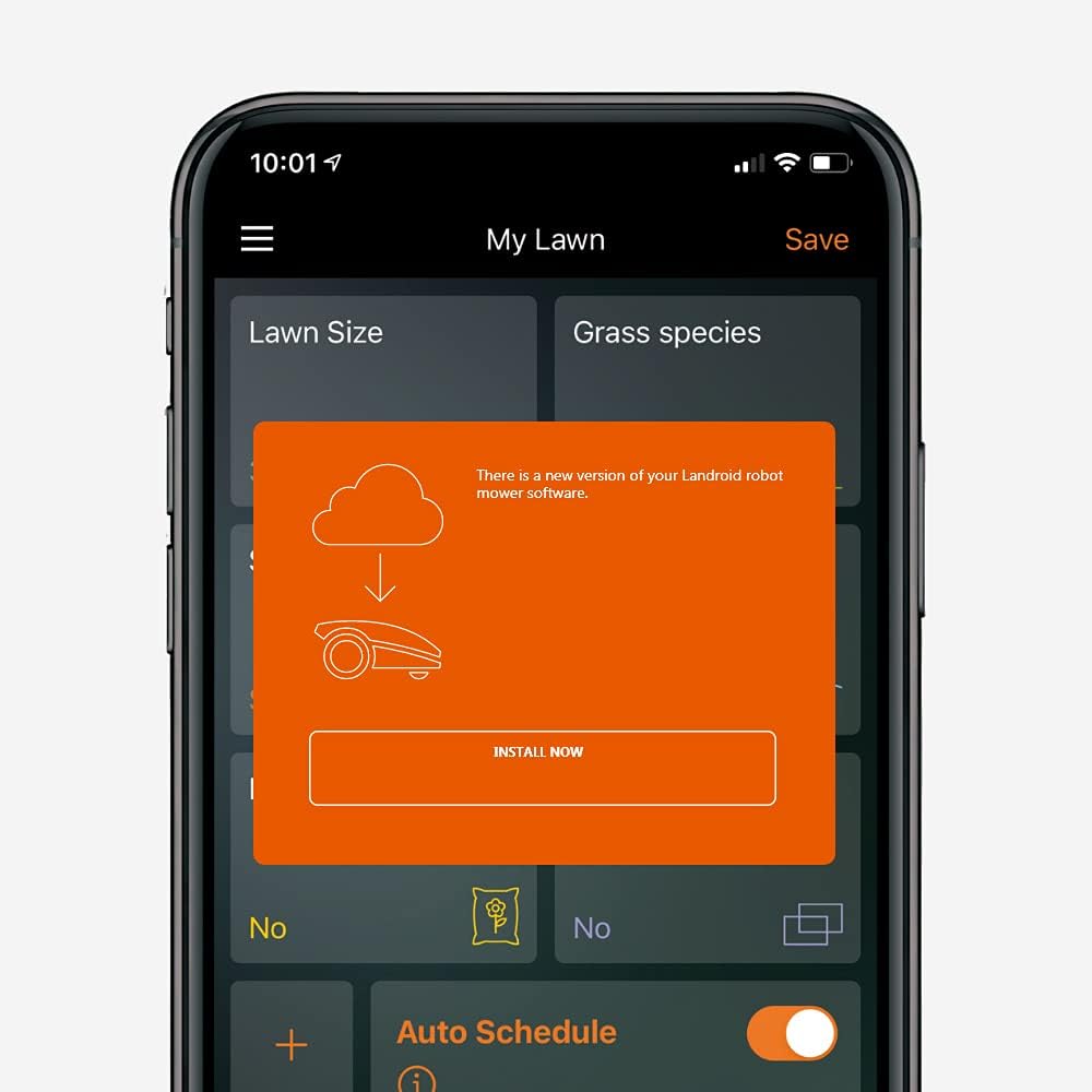 WORX WR167E Mähroboter 700 m² mit Kabel, App & AIA-Navigationf