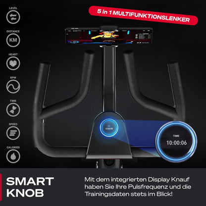 Sportstech Sbike Lite: Heimtrainer mit App & Tablet-Halterungl
