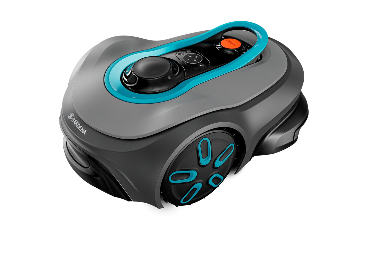 Gardena smart SILENO Free Set 1100 m² Mähroboter, kabellos, für Rasenflächen bis 1.100 m², LONA Intelligence, ohne Begrenzungskabel, leiser Betrieb, intelligenter Mäher mit App Steuerung (19926-47)