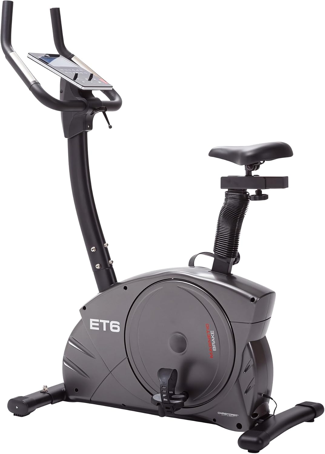 Christopeit ET 6: Ergometer mit 24 Stufen, 12 kg Bremssystem, 150 kg Traglastl