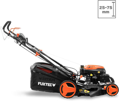 FUXTEC FX-RM5196eSPRO 4in1 Benzinmäher, E-Start & Antrieb, 51 cm Schnittf