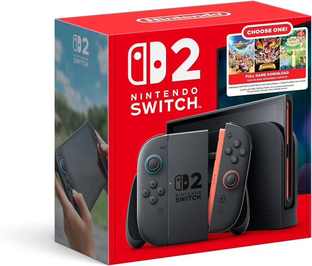 Nintendo Switch 2: Choose Your Game Bundle