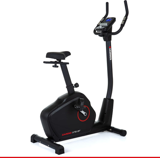Hammer Cardio XT6/XT7 Ergometer Heimtrainer Fahrrad mit Bluetooth & Appl