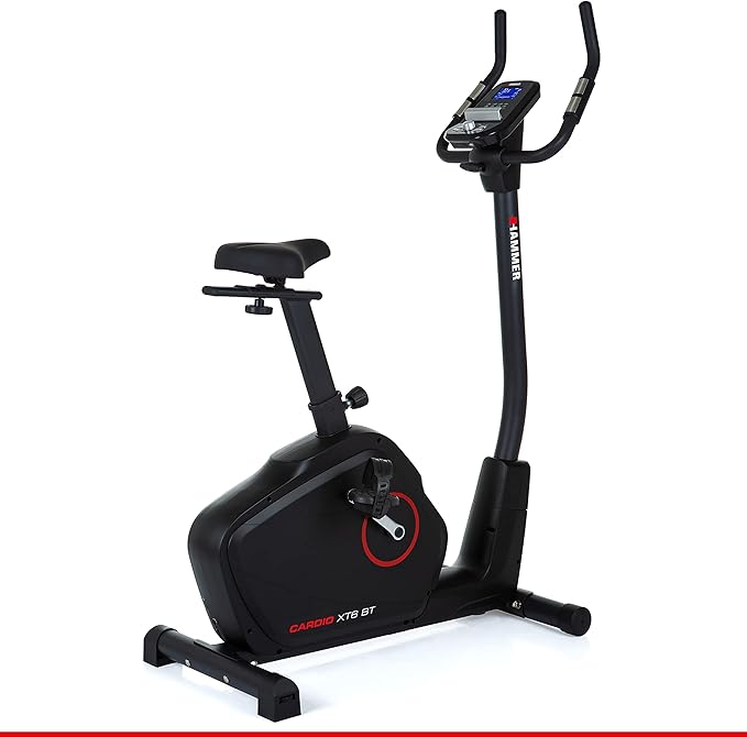 Hammer Cardio XT6/XT7 Ergometer Heimtrainer Fahrrad mit Bluetooth & Appl
