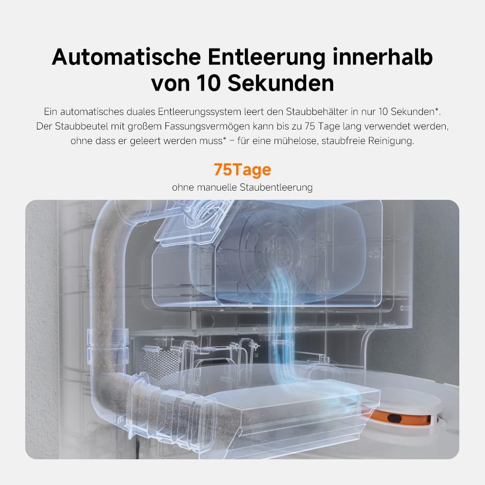 Xiaomi Robot Vacuum X20+ Saugroboter: 6000Pa, Absaugstation, Auto-Trocknung, LDS Navigationd