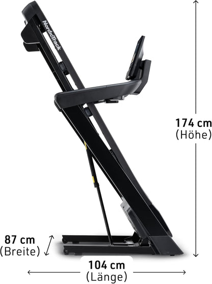 NordicTrack T-Serie: Laufband für Zuhause mit Steigung, Bluetooth & hoher Tragkraftl