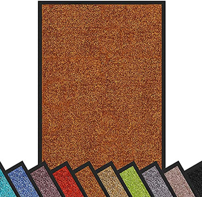 etm Robuste Schmutzfangmatte, Waschbar, Rutschfest, Hohe Reinigungswirkung für Zuhause & Gewerbed