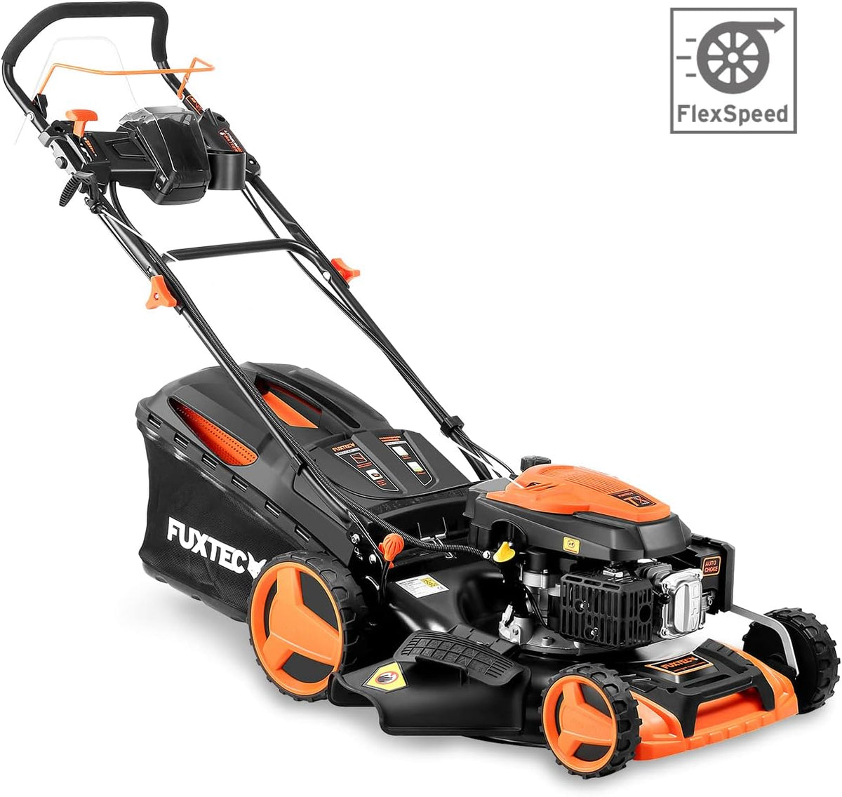 FUXTEC FX-RM5196eSPRO 4in1 Benzinmäher, E-Start & Antrieb, 51 cm Schnittf
