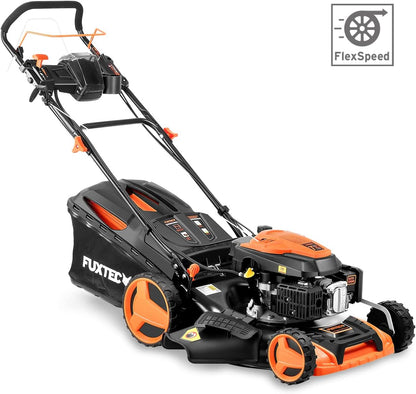 FUXTEC FX-RM5196eSPRO 4in1 Benzinmäher, E-Start & Antrieb, 51 cm Schnittf