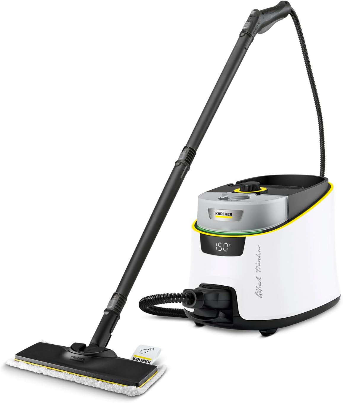 Kärcher SC 5 Deluxe Dampfreiniger: 4 Bar, 1400 Quadratfuß, 2250W, Schnell, Teppichgleiterd