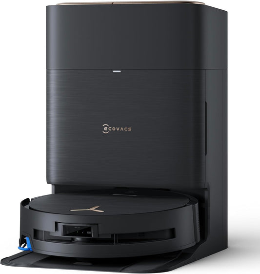 ECOVACS DEEBOT X9 PRO Omni: Intelligenter Saug-Wisch-Roboter, 16.600 Pa, Heißwasser-Moppwäsche.d