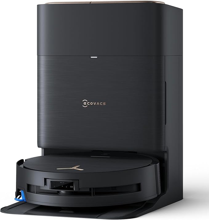 ECOVACS DEEBOT X9 PRO Omni: Intelligenter Saug-Wisch-Roboter, 16.600 Pa, Heißwasser-Moppwäsche.d