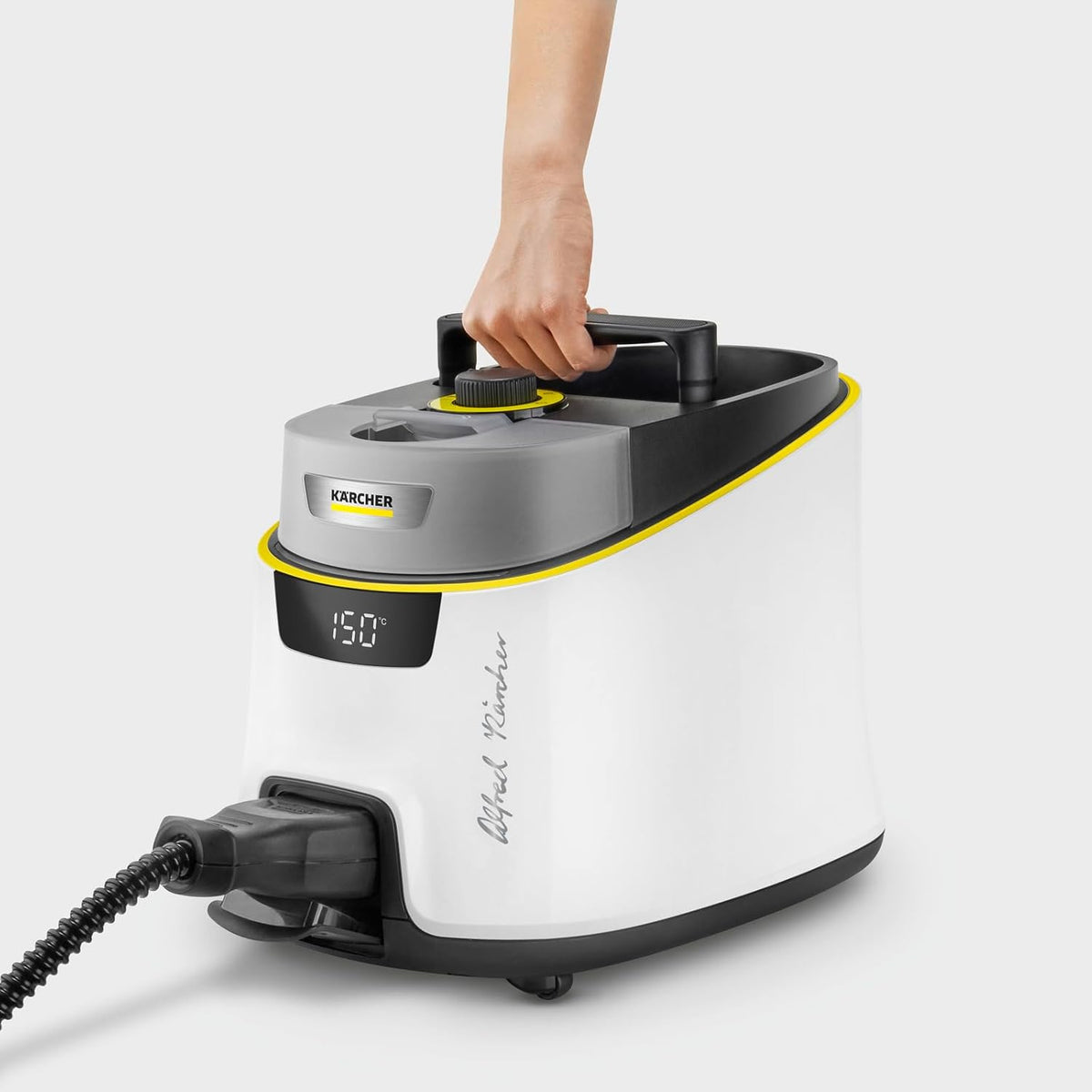 Kärcher SC 5 Deluxe Dampfreiniger: 4 Bar, 1400 Quadratfuß, 2250W, Schnell, Teppichgleiterd