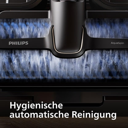 Philips AquaTrio Nass- & Trockensauger, 3-in-1, AquaSpin, Selbstreinigung, Tiefschwarzd