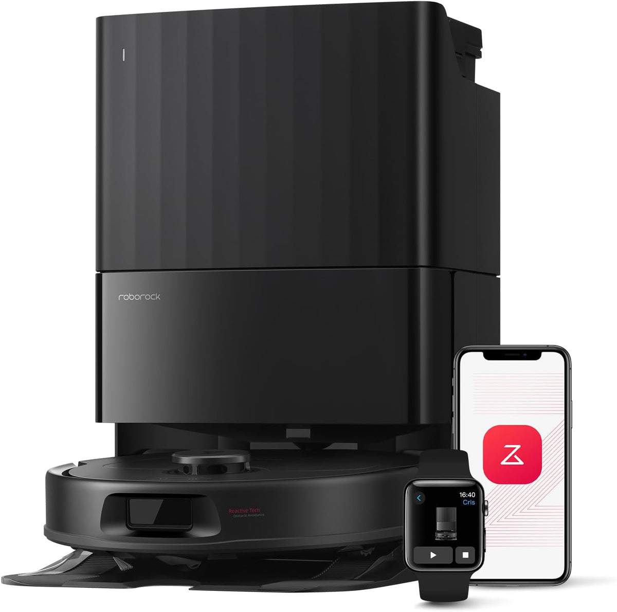 roborock Qrevo Saugroboter: 8000Pa Saugkraft, Hebemopp, All-in-One Dockd