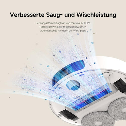 Xiaomi Robot Vacuum X20+ Saugroboter: 6000Pa, Absaugstation, Auto-Trocknung, LDS Navigationd