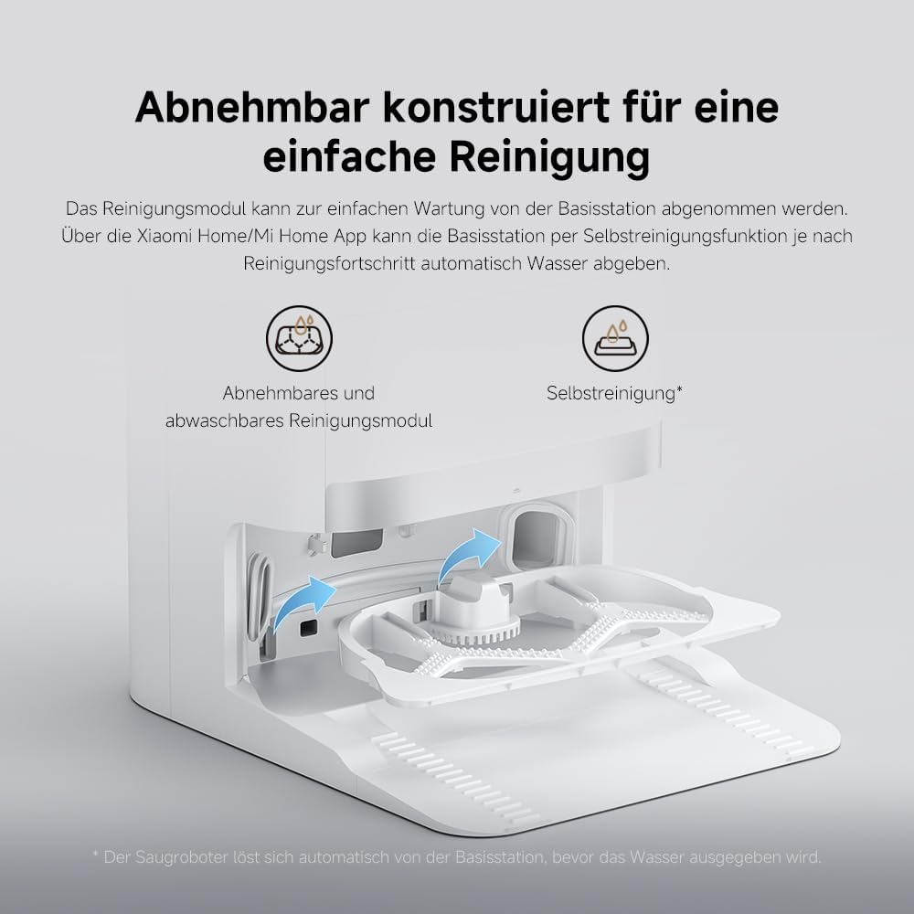 Xiaomi Robot Vacuum X20+ Saugroboter: 6000Pa, Absaugstation, Auto-Trocknung, LDS Navigationd