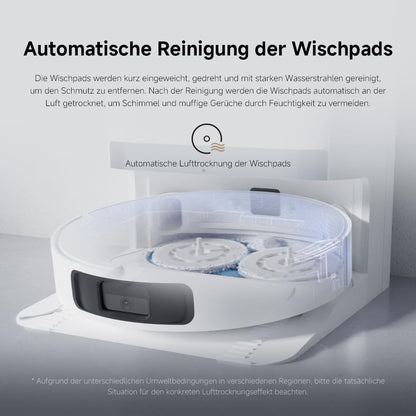 Xiaomi Robot Vacuum X20+ Saugroboter: 6000Pa, Absaugstation, Auto-Trocknung, LDS Navigationd