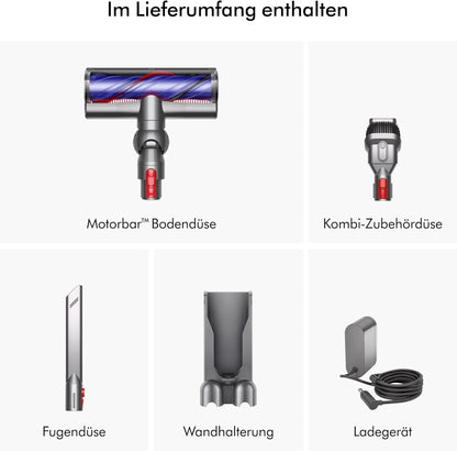 Dyson V11 Advanced Kabelloser Akku-Staubsauger für Ultimative Tiefenreinigung Nickel Violettd