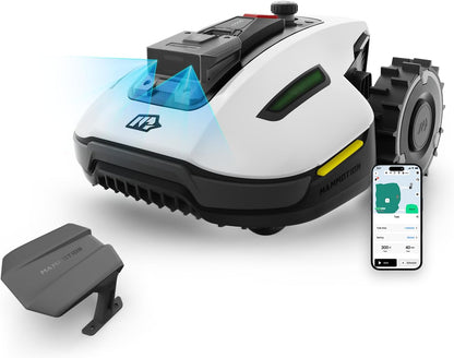 MAMMOTION YUKA Mini 500 Robotic Lawnmower, No Boundary Cable, 4G, Auto Mapping, 500m², 50% Inclinef