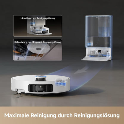 dreame X50 Ultra Complete Saugroboter: Intelligente Wischfunktion, 20.000 Pa, Hindernisüberwindungd