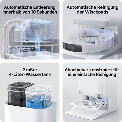 Xiaomi Robot Vacuum X20+ Saugroboter: 6000Pa, Absaugstation, Auto-Trocknung, LDS Navigationd