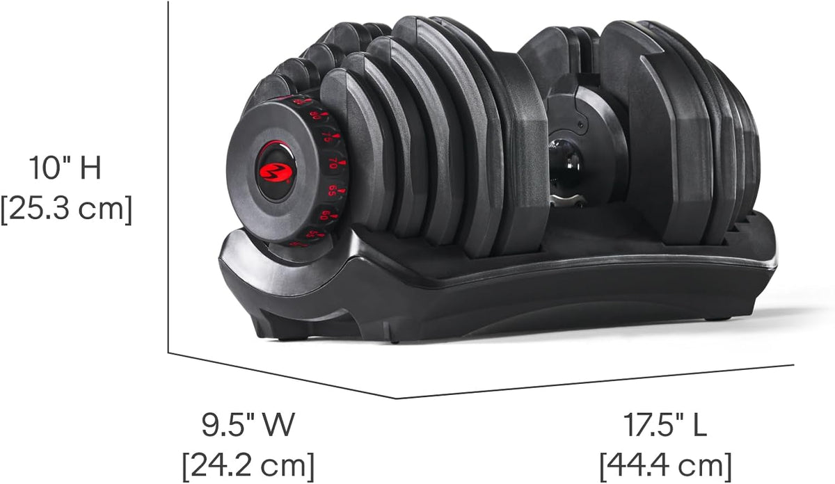 Bowflex SelectTech: Verstellbare Einzelhantel mit Gewichtssysteml
