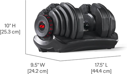 Bowflex SelectTech: Verstellbare Einzelhantel mit Gewichtssysteml