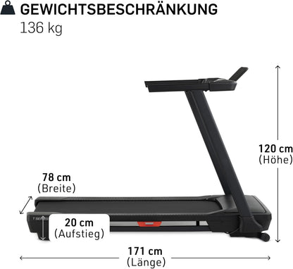 NordicTrack T-Serie: Laufband mit Steigung & Bluetooth, ideal fürs Heimtrainingl
